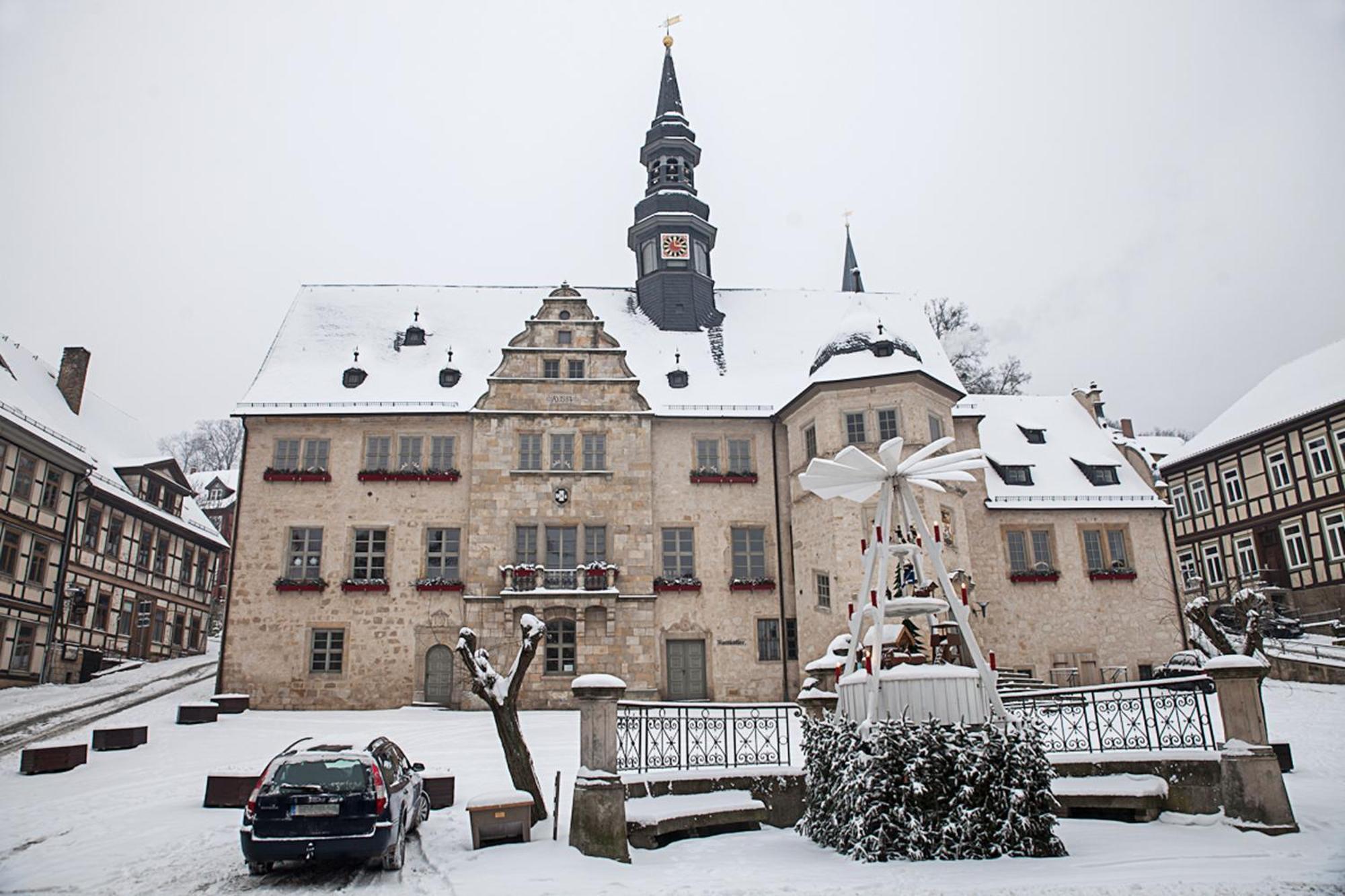 Ferienhaus "Am Staufenberg" Blankenburg  Ngoại thất bức ảnh